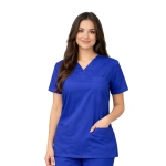 Bluza chirurgiczna stretch chabrowa roz. XS – bluza chirurgiczna – odzież medyczna
